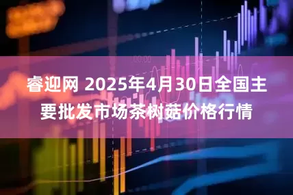睿迎网 2025年4月30日全国主要批发市场茶树菇价格行情