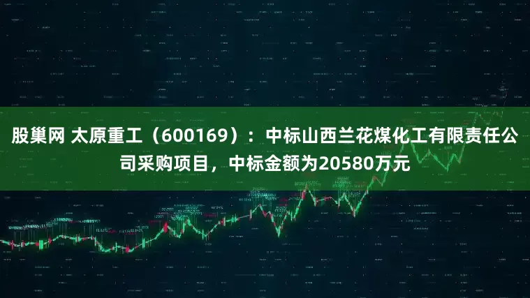 股巢网 太原重工（600169）：中标山西兰花煤化工有限责任公司采购项目，中标金额为20580万元
